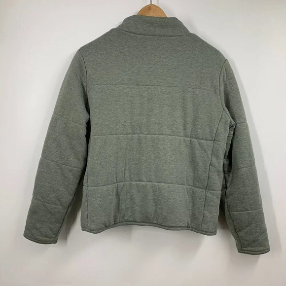 Three Dots Women's Quilted Fluffy Long Sleeve Full Zip Jacket Size M - Picture 2 of 11